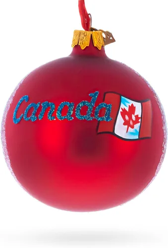 Vista 2 de CN Tower, Toronto, Canadá, bola de cristal adorno de Navidad 3.25 pulgadas
