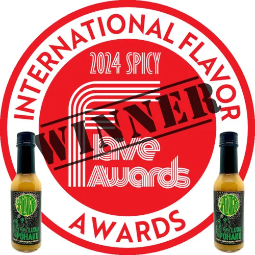 Vista 7 de Lu'au Pohaku - Salsa picante de piña – 1er lugar 2025 Premios Scovie – Carolina Reaper Heat con sabor tropical – Lote pequeño, 5 onzas por