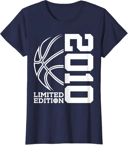 Vista 31 de Camiseta de baloncesto de 13 cumpleaños edición limitada 2010, Negro