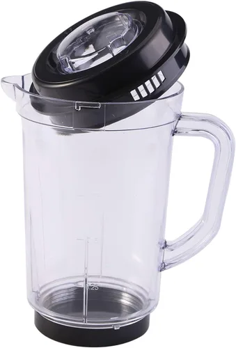 Vista 8 de Jarra de licuadora de exprimidor, piezas de repuesto de licuadora, PC exprimidor licuadora jarra de repuesto de plástico 33.8 fl oz de agua leche