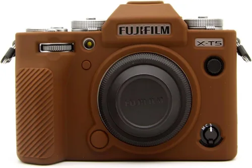 Vista 10 de Rieibi Fuji XT5 X-T5 - Funda protectora de silicona suave para cámara Fujifilm XT5 X-T5, funda ligera para cámara Fuji X-T5, color negro