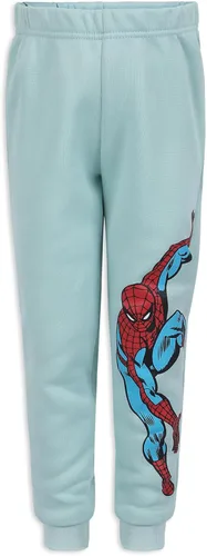 Vista 7 de Marvel Spider-Man - Conjunto de sudadera y pantalones para niños pequeños y grandes - Verde