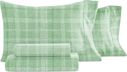 Vista 72 de Linen Market Juego de sábanas de 4 piezas tamaño matrimonial (gris claro cambray) – Duerme mejor que nunca con estas sábanas ultrasuaves y Cambray