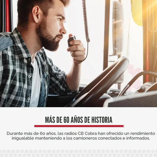 Vista 6 de Cobra HH50WXST Radio CB portátil – Radio de emergencia con acceso a 40 canales completos y alertas NOAA, conector para auriculares, salida