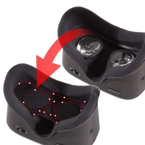 Vista 7 de Lens Protect Cover for Oculus Quest, dust-Proof&Scratch-Resistant for Oculus Quest,VR Cover for Oculus Quest
