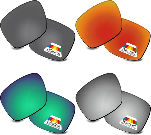 Vista 18 de Bwake Lentes de repuesto para gafas de sol Oakley Mainlink XL OO9264 POLARIZADAS