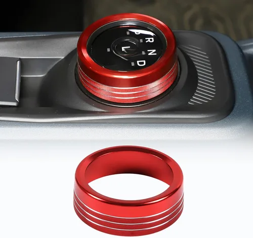 Vista 11 de CHEAYAR Botón de interruptor de cambio de marchas Anillo de tapa de guarnición Compatible con Ford Maverick 2022, Cubierta de pomo de cambio
