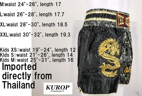 Vista 2 de Boxeo Muay Thai Shorts Trunks MMA Artes Marciales Kickboxing Lucha Deporte Ropa