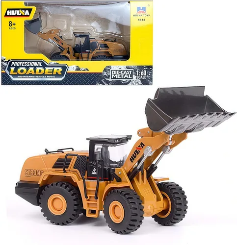 Vista 10 de Gemini&Genius Juguete de vehículo de construcción de excavadora con orugas 1:60 Excavadora