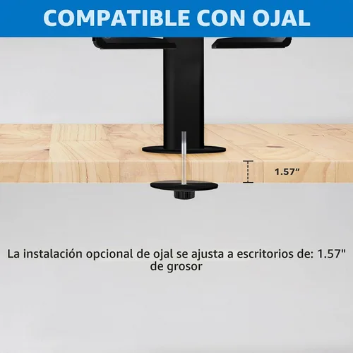 Vista 9 de Mount-It! Soporte universal para tableta con inclinación, soporte de quiosco antirrobo para iPad POS de venta al por menor, compatible con tabletas