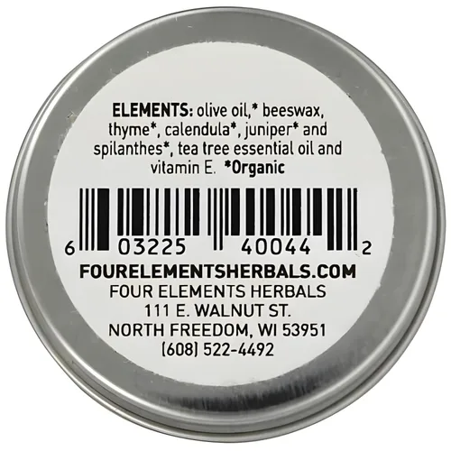 Vista 3 de Four Elements 4E Fun-Gal Salve, remedio natural para diversos problemas de la piel - 0.5 oz