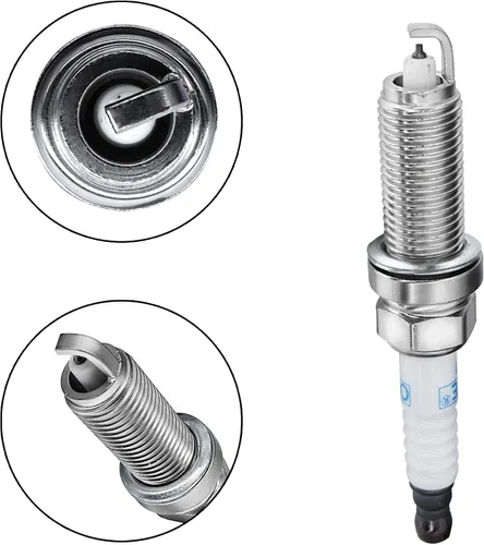 Vista 4 de Bujía iridio 22401-JA01B para Chevrolet City Express 2015-2018 2.0L, 4 bujías aptas para Nissan Altima 2007-2013, para Nissan Sentra 2007-2019