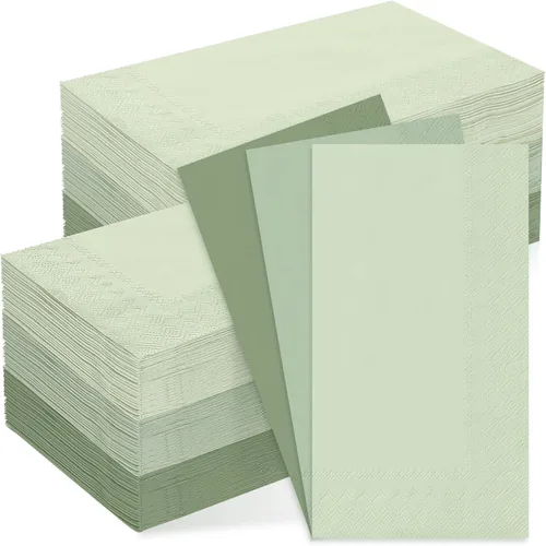 Vista 11 de Whaline Paquete de 150 Servilletas de Papel Azules de 6.5 x 6.5 Pulgadas, 3 Colores, Servilletas de Almuerzo con Temática Azul, Servilletas de Papel