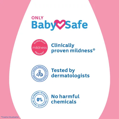 Vista 5 de Johnson's Baby Aceite con Vitamina E (200Ml) 200Ml Transparente
