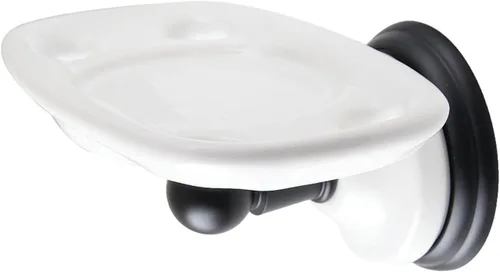 Vista 5 de Kingston Brass BA1116BB Soporte para cepillo de dientes y vaso victoriano, latón cepillado