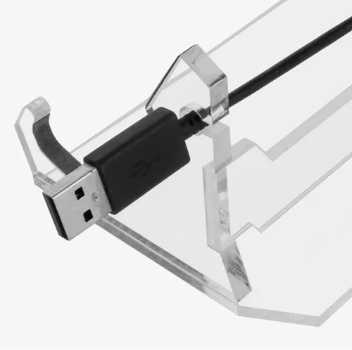Vista 7 de CaSZLUTION Base de soporte para Steam DeckROG Ally, soporte de acrílico compatible con Nintendo SwitchSwitch LiteSwitch OLED consola