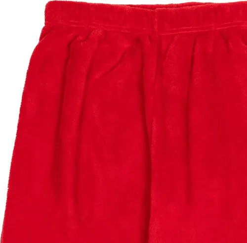 Vista 9 de Dreamwave Conjunto de pijama con capucha y pantalones de forro polar de Papá Noel