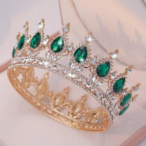 Vista 8 de Kamirola - Coronas para mujer con coronas y tiaras TR12