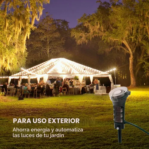 Vista 6 de BN-LINK - Temporizador de estaca para exteriores con temporizador mecánico, 6 tomas de tierra - Cable de 1.8 m, resistente a la intemperie