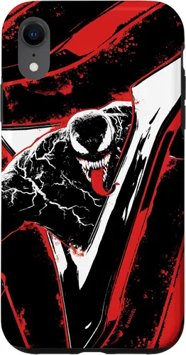 Vista 25 de Marvel Venom: Let There Be Carnage - Carcasa para iPhone 17, color rojo y negro