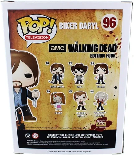 Vista 2 de Funko Pop! The Walking Dead: Biker Daryl Figura de vinilo