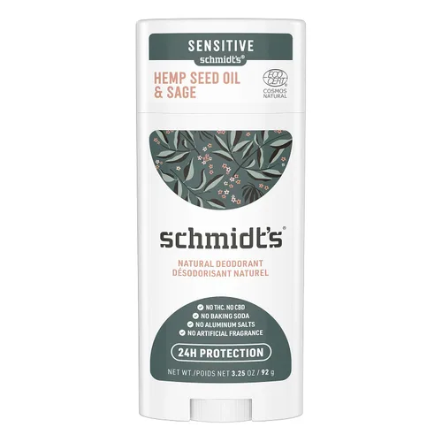 Vista 16 de Desodorante natural libre de aluminio Schmidt's para protección contra el olor y frescura durante 24 horas, Bergamota + Lima vegano, certificado