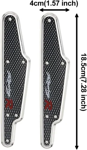 Vista 2 de JSCARLIFE 1 par de limpiaparabrisas de coche con soporte para parabrisas, limpiaparabrisas con alerón (Negro/2)