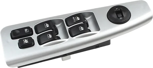Vista 8 de Interruptor de control de ventana de coche, interruptor de control de elevalunas de coche, compatible con KIA Cerato OEM No. 93570-2F200 935702F200