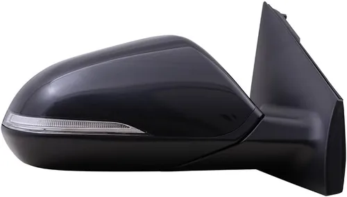 Vista 3 de Brock Espejo retrovisor eléctrico de repuesto para pasajeros, calentado con señal de giro compatible con Sonata 87620C2010 15-17