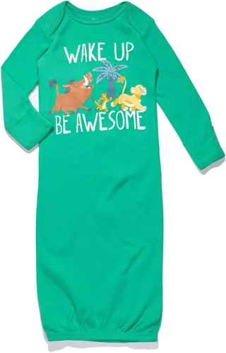 Vista 4 de Disney Paquete de 3 vestidos de cama de manga larga para bebé Lion King Simba