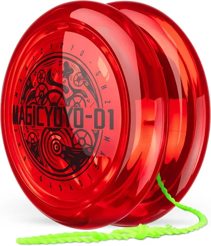 Vista 16 de Yoyo de Bucle con Respuesta para Niños Principiantes, Yo-yo Inicial 2A Loop Fácil de Jugar Trucos Básicos de Cuerda (D1 Azul) Professional