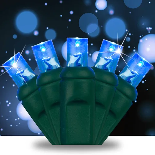 Vista 13 de SoftTwinkle Luces de Navidad de Centelleo Lento, Luces de Cadena de Centelleo Suave Luces de Navidad Pulsantes (50 Luces, 17 Pies, Blanco Cálido)