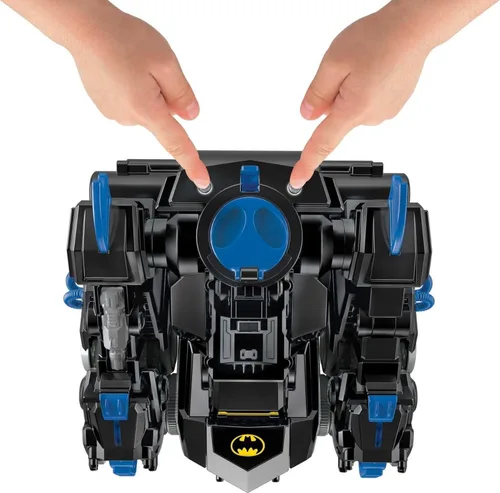 Vista 5 de Batbot de Fisher Price Imaginext, Estándar, Negro, azul, gris, amarillo