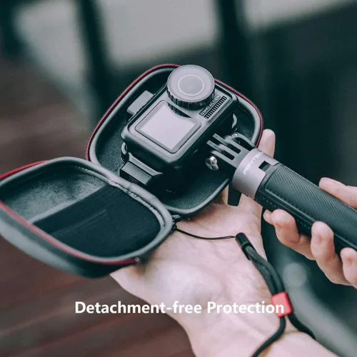 Vista 2 de PGYTECH Funda protectora rígida para cámara de acción compatible con DJI Osmo Action 4/3, GoPro 11/10/9, cámaras Xiao Yi Series