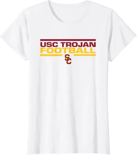 Vista 15 de Camiseta con licencia oficial de USC Trojans Football Tackle, Negro