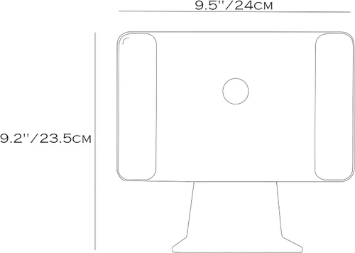 Vista 6 de Soporte magnético para iPad Pro de alta estabilidad para Apple iPad Pro 11'' (M4 y M5), color gris