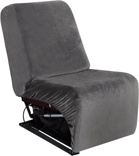 Vista 31 de ULTICOR Fundas de sofá reclinable seccional en forma de L de 7 piezas, fundas de terciopelo elásticas para sofá reclinable en forma de L, gruesas