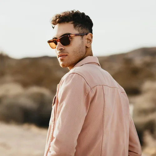 Vista 8 de AO Saratoga Sunglasses - Red Demi - Cosmetan Brown AOLite - Lentes de nailon - 52-19-145