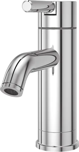 Vista 7 de Pfister LG42NK00 Contempra Grifo de baño de un solo control en níquel cepillado