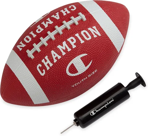 Vista 16 de Champion Blitz Fútbol, Fútbol para Todo Clima, Agarre Mejorado, Cubierta de Goma Duradera y Cordones Moldeados, para Deportes y Entrenamiento al