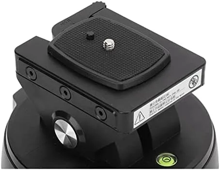 Vista 8 de Cabezal de trípode para cámara electrónica 2.4G, cabezal de trípode panorámico motorizado + rotación de 360° + inclinación ±35° + control remoto