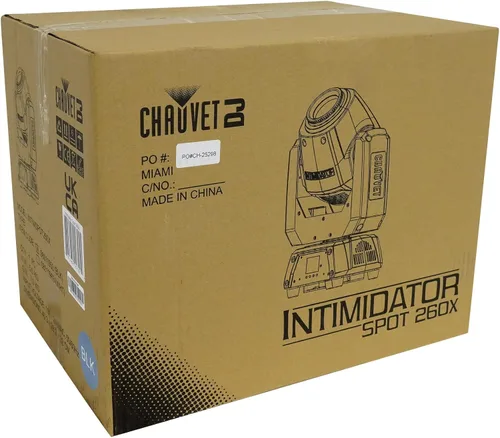 Vista 7 de CHAUVET Intimidator Spot 260X - Cabezal móvil compacto diseñado para eventos móviles, color negro