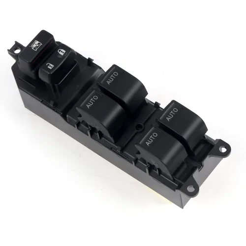Vista 8 de HIGH FLYING 2007-2021 para Toyota Tundra Master Interruptor de Ventana Eléctrica con LED del Lado del Conductor 1PC con Luz Azul