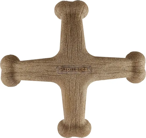 Vista 9 de Outward Hound Dogwood Hold & Chew - Juguete masticable duradero para perros, aroma a carne de res, grande