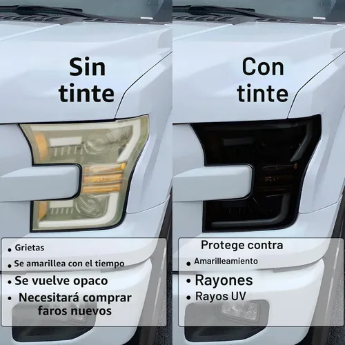 Vista 5 de BOGAR TECH DESIGNS Kit de tinte de luz de freno de tercera cola compatible con Dodge Durango 2014-2020, oscuro