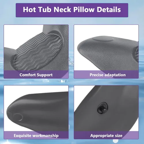 Vista 4 de Almohadas de spa de repuesto para almohada artesiana para bañera de hidromasaje, compatible con spa de isla, spa de mares tropicales, Gran Bahama