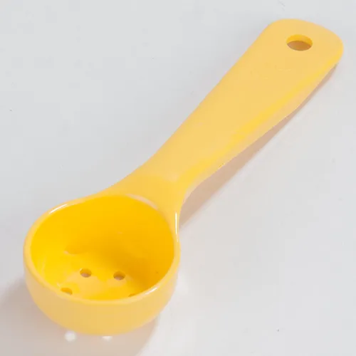 Vista 7 de Paquetes de cucharas de control de porciones con codificación cromática de mango corto Carlisle, Amarillo, 1