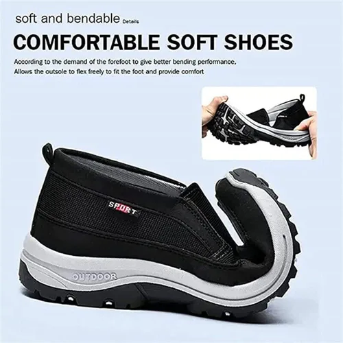 Vista 3 de Kapley CNA Trop - Zapatos para hombre, zapatos Asupwell, Cnatrop para hombre, zapatos ortopédicos para senderismo al aire libre