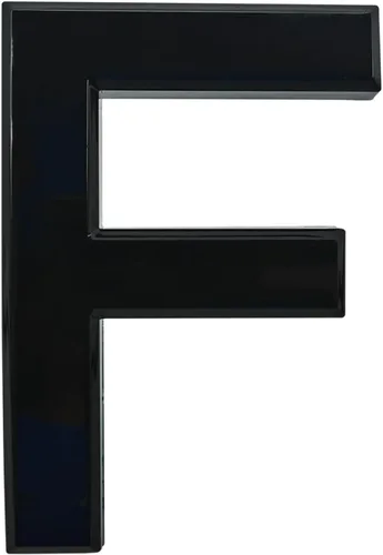 Vista 22 de Cobata Números autoadhesivos de dirección de casa/calle de 3.9 pulgadas - Números autoadhesivos para buzón/puerta - Caracteres de la A a la Z
