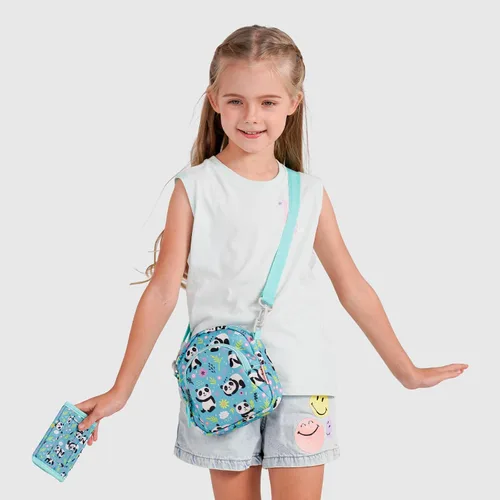 Vista 2 de Choco Mocha Bolso cruzado para niñas pequeñas de 4-6, 6-8, bolso cruzado para niños, bolso cruzado para niños de 2, 3, 4 años